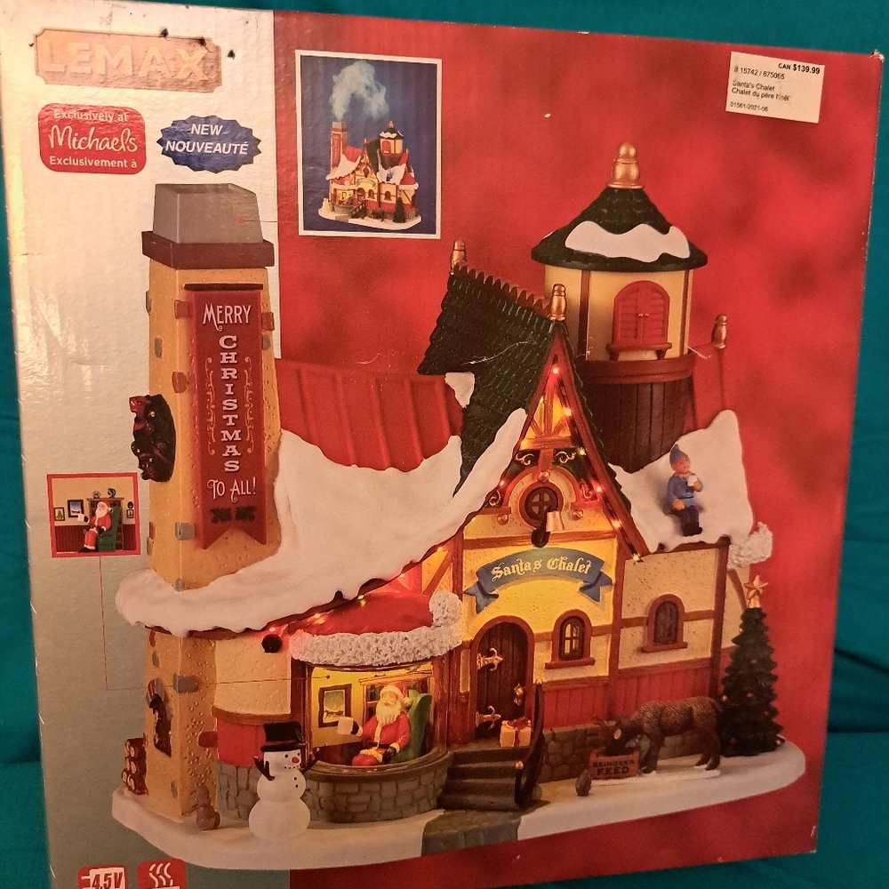 Lemax Christmas Santa's Chalet #15742